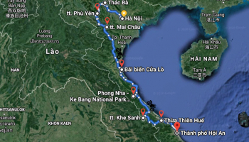 Khám phá “đường-ẩm thực” của Bắc và Trung trong 10 ngày cùng Vietnam Motorbike Tours